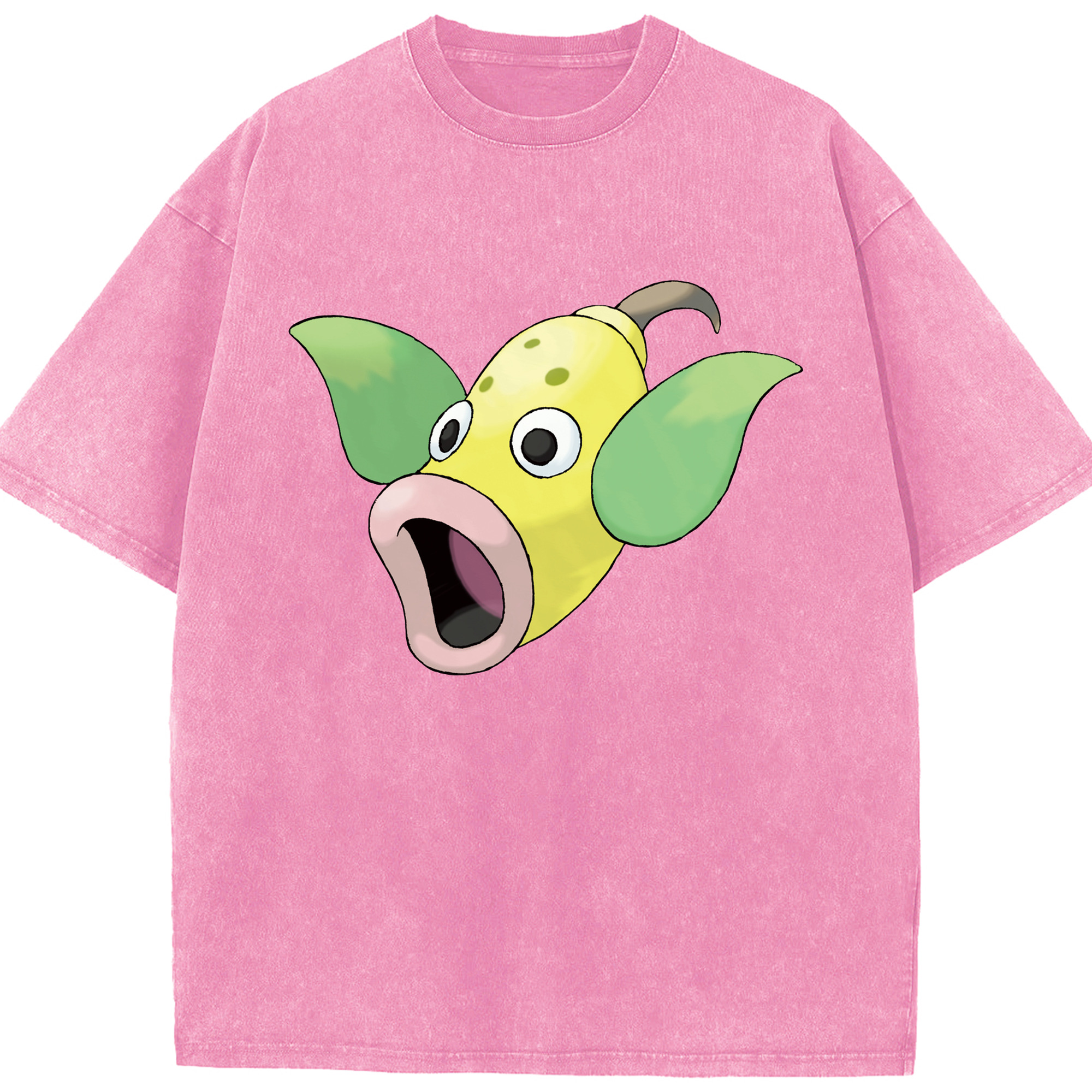 （画像用） ポケットモンスター Pokémon 綿100% ヴィンテージ風 半袖Tシャツ（フロントプリント）
